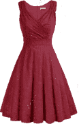 Velvet Blossom Dress